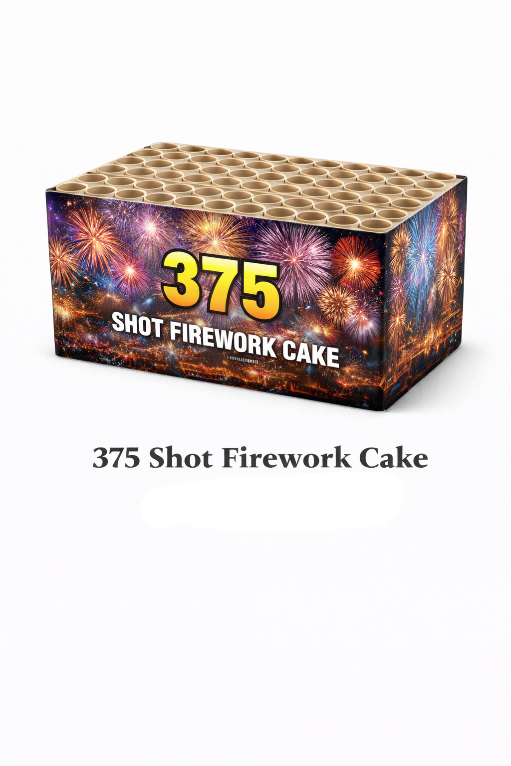 375 Shot Firework Cake